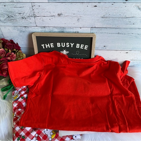 Hello Kitty HAPPY HOLIDAYS Christmas Pajama Set- Medium - Picture 7 of 12